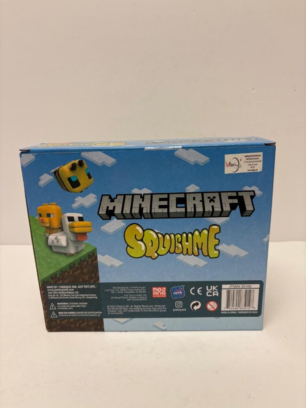 Minecraft 5 Piece SquishMe Collectors Box new & SEALED - Picture 5 of 6
